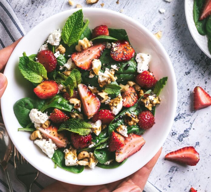Strawberry salad
