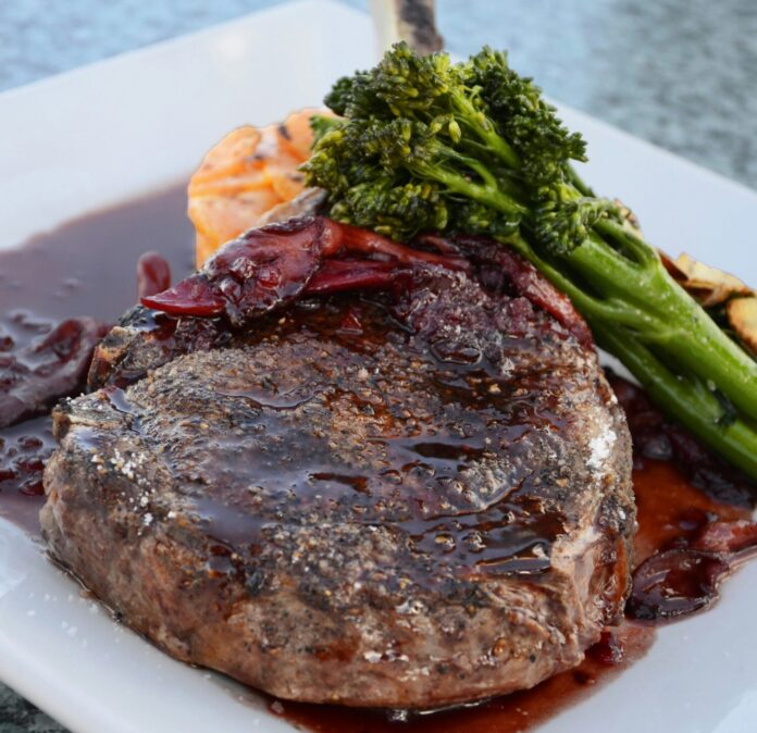 Lamb with vegetables